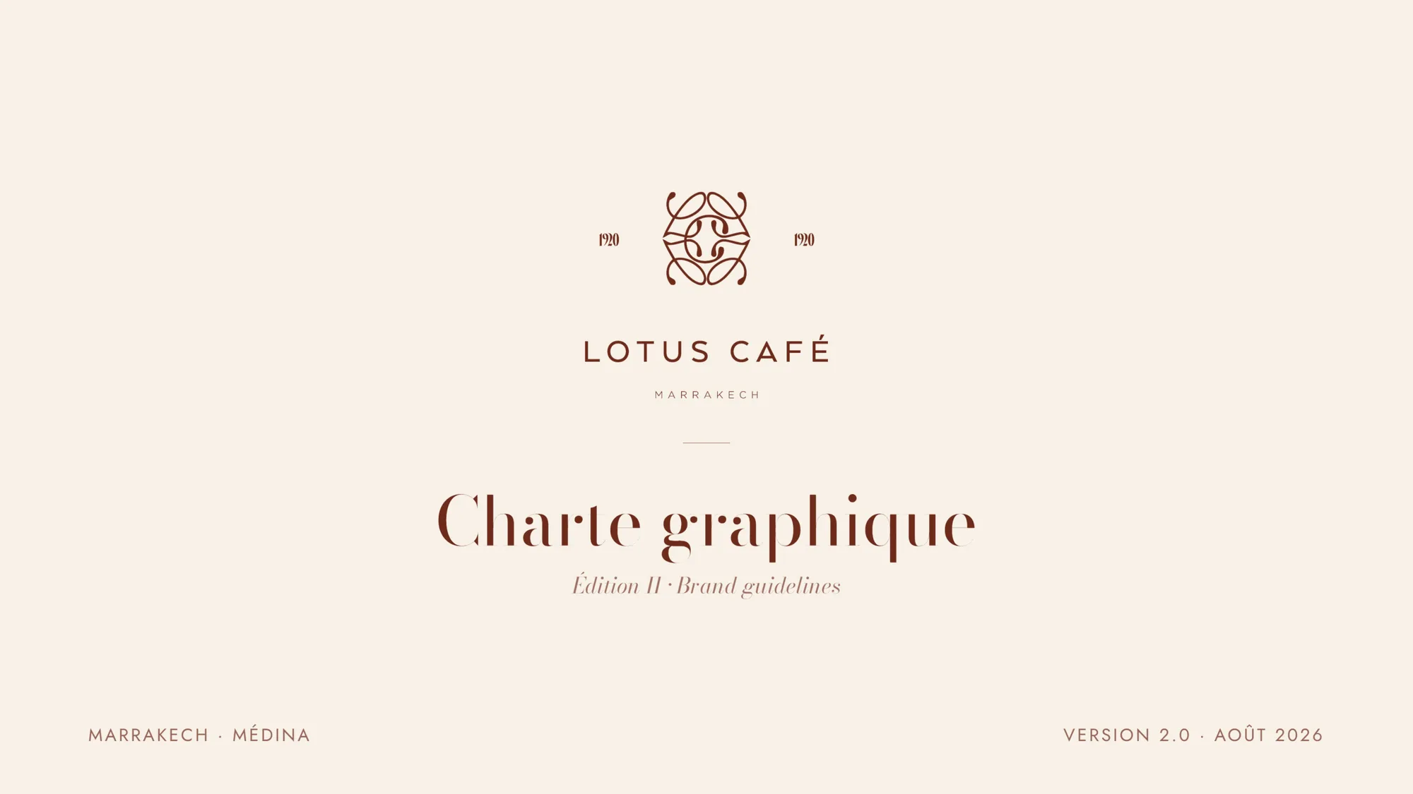Brandbook, couverture